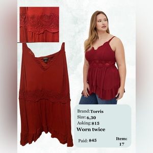 Worn twice! Like new condition